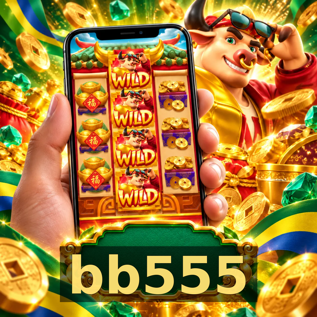 Bônus bb555 - R$5.000 + 500 Giros Grátis